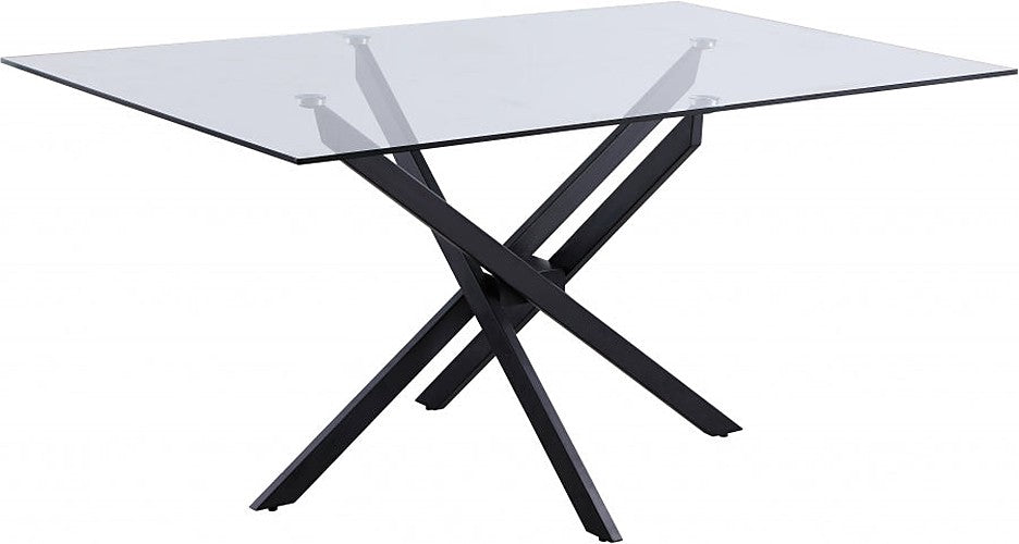 Meridian Furniture - Xander Dining Table in Matte Black - 903-T - GreatFurnitureDeal