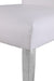 Meridian Furniture - Porsha Faux Leather Dining Chair Set of 2 in White - 750White-C - GreatFurnitureDeal