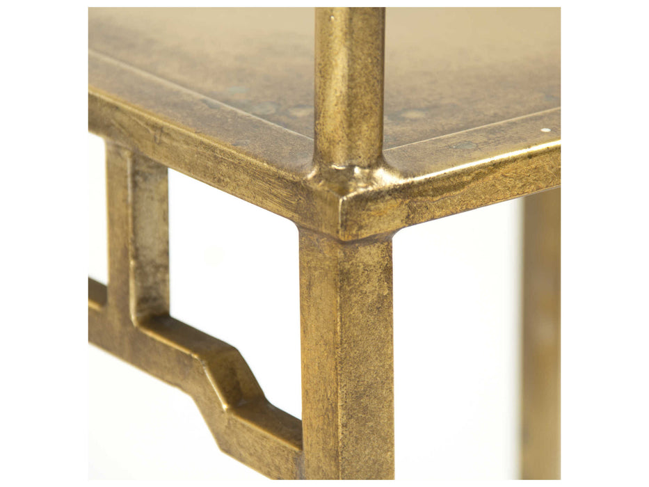 Zentique - Avent Antique Gold Side Dining Chair - EZF142073