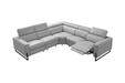 ESF Furniture - 2787 Sectional w/ recliners in Light Grey - 2787SECTIONAL - GreatFurnitureDeal