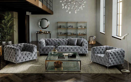 ESF Furniture - Venecia 3 Piece Living Room Set - VENECIASC-3SET - GreatFurnitureDeal