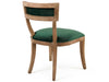 Zentique - Carvell Green Velvet Side Dining Chair - CF282 E272 V093 - GreatFurnitureDeal