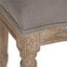 Zentique - Medallion Grey Linen Side Dining Chair - B004 E272 A048 - GreatFurnitureDeal