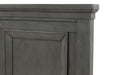 GFD Home - Hamilton King 6 Piece Storage Bedroom Set in Gray made with Engineered Wood - GreatFurnitureDeal