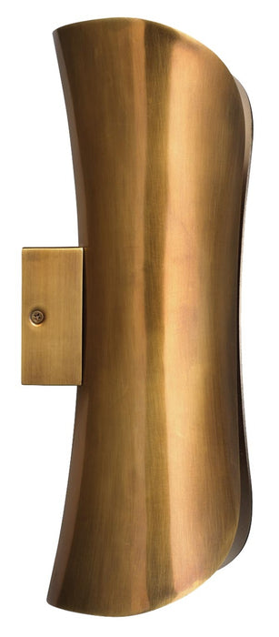 Jamie Young Company - Capsule Sconce in Antique Brass with Antique Silver Interior - 4CAPS-SCAB