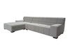 GFD Home - Sectional Sofa Light Grey - GreatFurnitureDeal