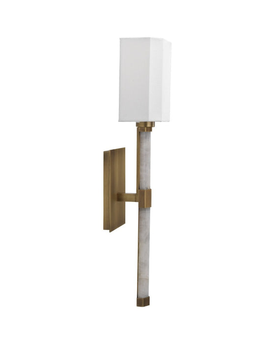 Jamie Young Company - Roman Hexagon Wall Sconce - 4ROMA-SCAB - GreatFurnitureDeal