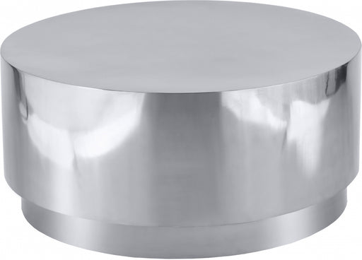 Meridian Furniture - Jazzy Coffee Table in Silver - 282-C - GreatFurnitureDeal