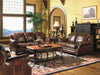 Cota 83.5" Rolled Arm Leather Sofa - GreatFurnitureDeal