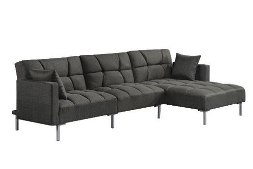 Acme Furniture - Duzzy Sectional Sofa in Dark Gray - 50485 - GreatFurnitureDeal