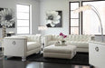 Coaster Furniture - Chaviano 3 Piece Living Room Set in White - 505391-S3 - GreatFurnitureDeal