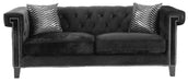 Coaster Furniture - Abildgaard Black Sofa - 505817 - GreatFurnitureDeal