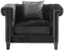 Coaster Furniture - Abildgaard Black 2 Piece Sofa Set - 505817-505819 - GreatFurnitureDeal