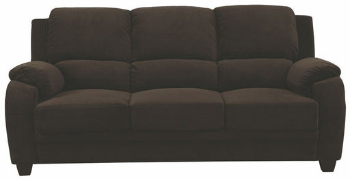 Coaster Furniture - Northend Chocolate Sofa - 506244 - GreatFurnitureDeal