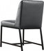 Meridian Furniture - Bryce Faux Leather Dining Chair Set of 2 in Grey - 918Grey-C - GreatFurnitureDeal