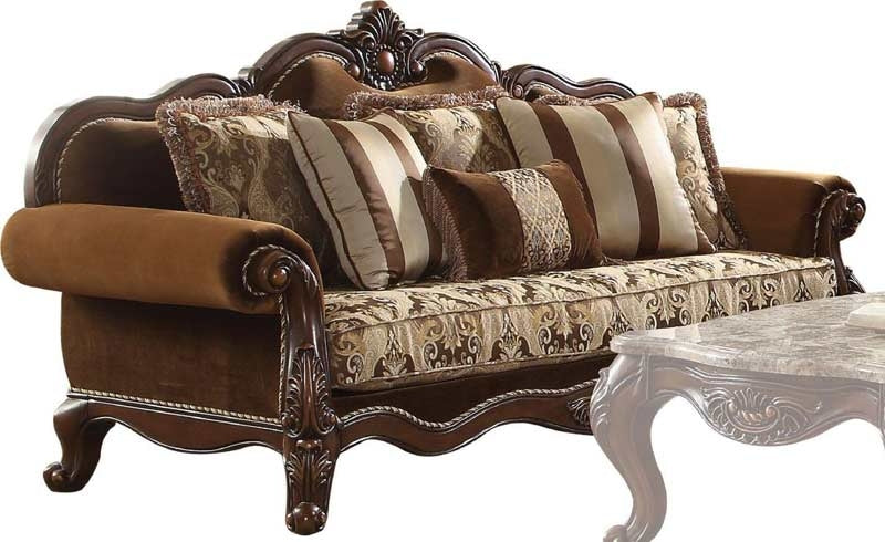Acme Furniture - Jardena Cherry Oak Sofa - 50655