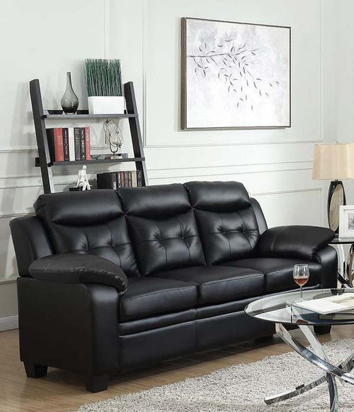 Coaster Furniture - Finley Black Sofa - 506551 - GreatFurnitureDeal