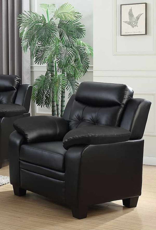 Coaster Furniture - Finley Black 3 Piece Living Room Set - 506551-S3 - GreatFurnitureDeal