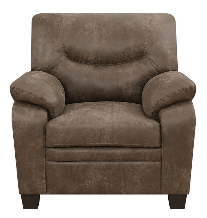 Coaster Furniture - Meagan Brown Chair - 506563 - GreatFurnitureDeal