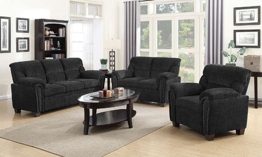 Coaster Furniture - Clementine Grey Sofa - 506574 - GreatFurnitureDeal