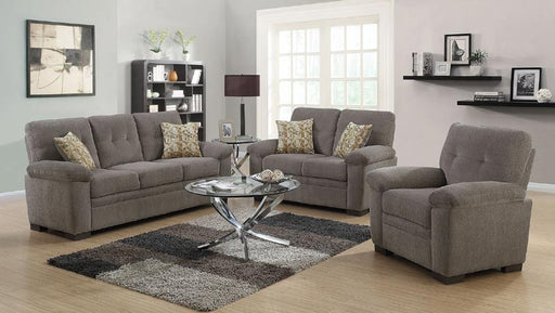 Coaster Furniture - FairBairn Oatmeal Sofa - 506581 - GreatFurnitureDeal