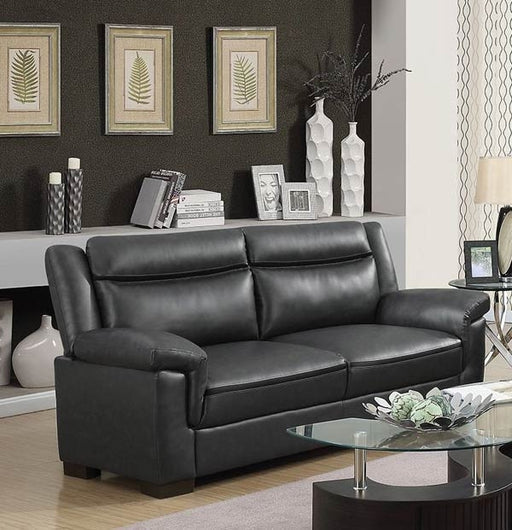 Coaster Furniture - Arabella Black Sofa - 506591 - GreatFurnitureDeal