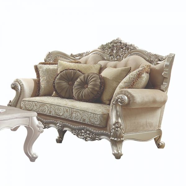 Acme Furniture - Bently Champagne 2 Piece Sofa Set - 50660-61