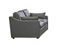 Coaster Furniture - Grayson Sloped Arm Upholstered Loveseat Grey - 506772 - GreatFurnitureDeal