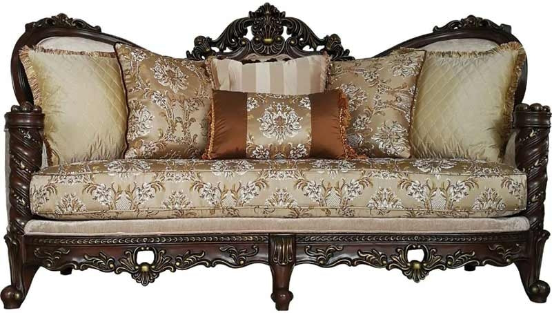 Acme Furniture - Devayne Dark Walnut Sofa - 50685 - GreatFurnitureDeal