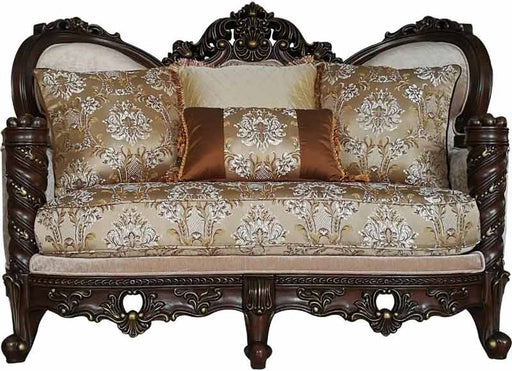 Acme Furniture - Devayne Dark Walnut Loveseat - 50686 - GreatFurnitureDeal