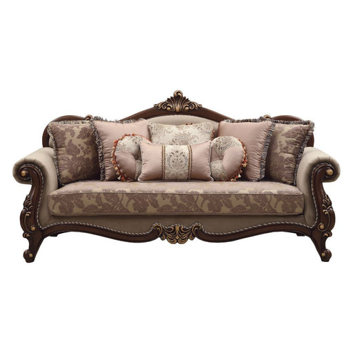 Acme Furniture - Mehadi Walnut Sofa - 50690 - GreatFurnitureDeal