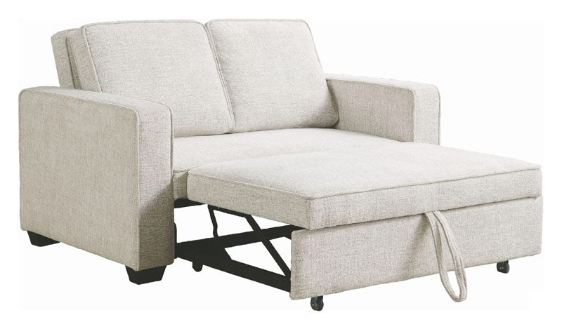 Coaster Furniture - Helene Beige Sleeper Sofa Bed - 508369