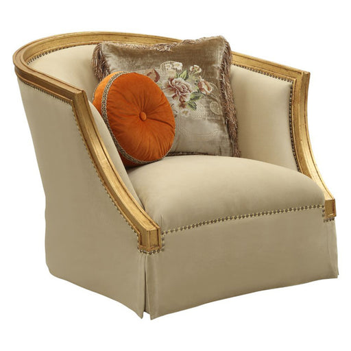 Acme Furniture - Daesha Antique Gold Chair - 50837 - GreatFurnitureDeal