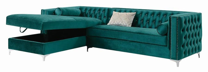 Coaster Furniture - Sectional in Green - 508380 - GreatFurnitureDeal