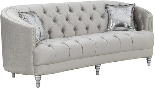 Coaster Furniture - Avonlea Sofa in Grey - 508461