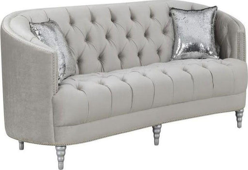 Coaster Furniture - Avonlea Loveseat in Grey - 508462 - GreatFurnitureDeal
