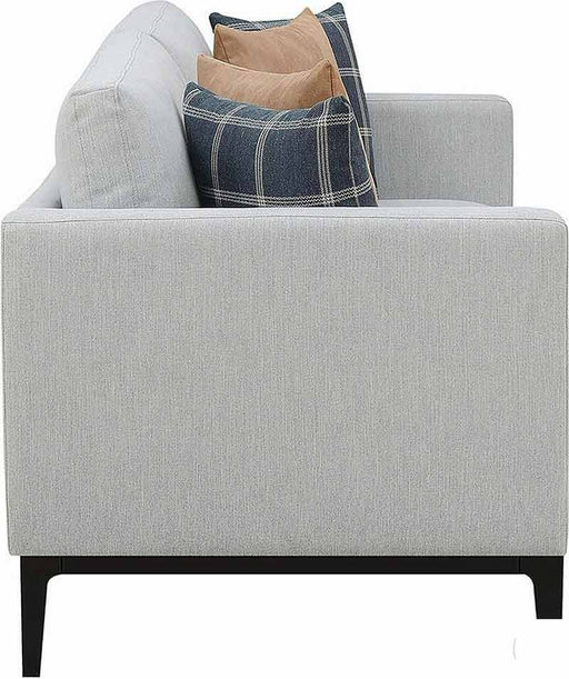 Coaster Furniture - Apperson Light Gray Sofa - 508681 - GreatFurnitureDeal
