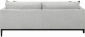 Coaster Furniture - Apperson Light Gray Sofa - 508681 - Back View