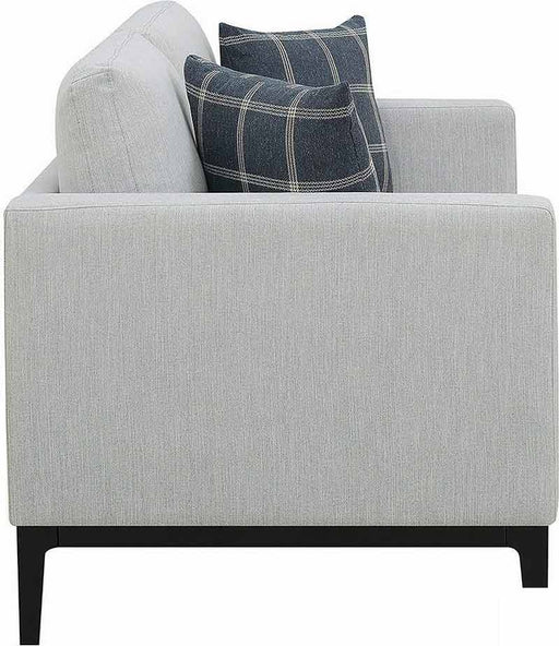 Coaster Furniture - Apperson Light Gray Loveseat - 508682