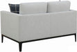 Coaster Furniture - Apperson Light Gray Loveseat - 508682 - GreatFurnitureDeal