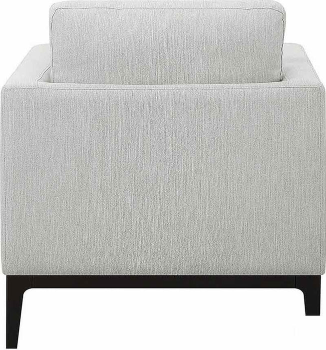 Coaster Furniture - Apperson Light Gray Chair - 508683 - Back View