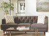 Coaster Furniture - Shelby 2 Piece Gray Living Room Set - 508951-S2 - Sofa