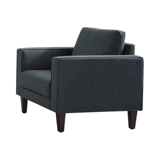 Coaster Furniture - Gulfdale Cushion Back Upholstered Chair Dark Teal - 509073 - GreatFurnitureDeal