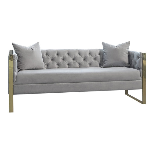 Coaster Furniture - Eastbrook Tufted Back Sofa Grey - 509111 - GreatFurnitureDeal