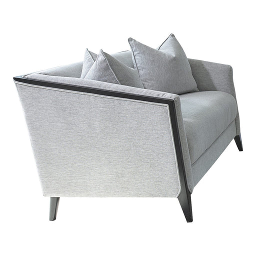 Coaster Furniture - Whitfield Sloped Arm Loveseat Dove Grey - 509202 - GreatFurnitureDeal