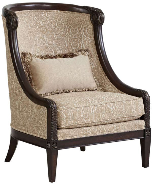 ART Furniture - Giovanna Azure Carved Wood Accent Chair - 509534-5527AB - GreatFurnitureDeal