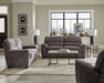 Coaster Furniture - Hartsook Upholstered Pillow Top Arm Sofa Charcoal Grey - 509751 - GreatFurnitureDeal