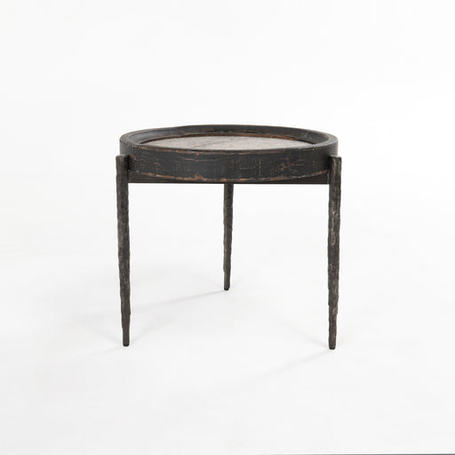 Classic Home Furniture - Dakota Round End Table in Reclaimed Pine - 51005092 - GreatFurnitureDeal