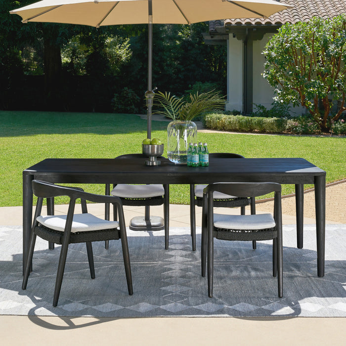 Classic Home Furniture - Aria 86 Outdoor Dining Table Black - 51005872