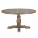 Classic Home Furniture - Caleb 55" Round Dining Table Desert Gray - 51030183 - GreatFurnitureDeal